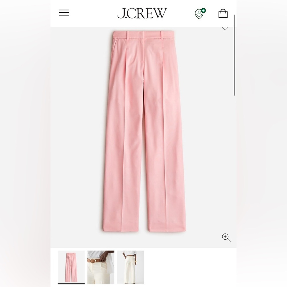 J.Crew Essential Pant in Spring Blush - Size 10
